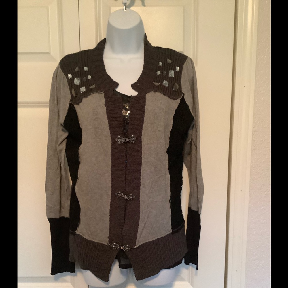 Buckle boutique sweater